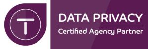termageddon logo data privacy certified agency partner badge